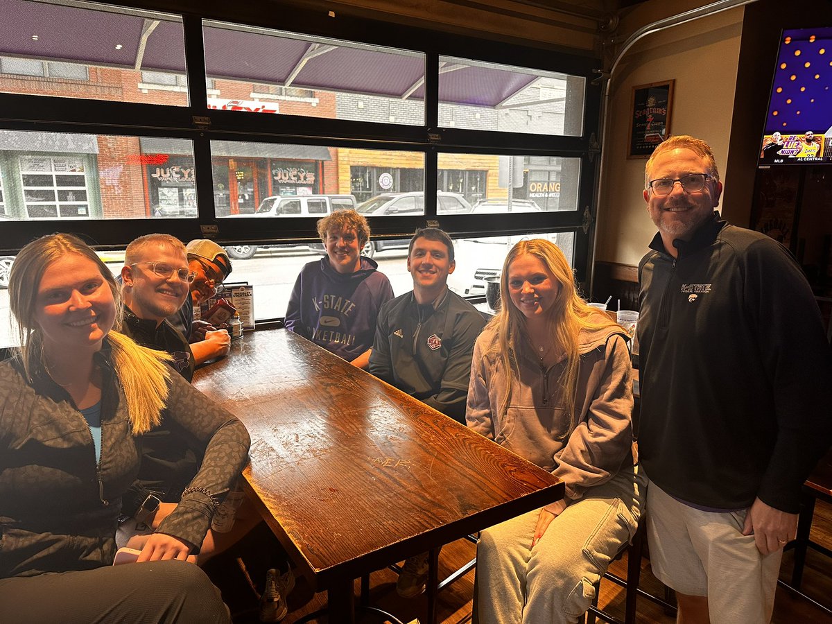 One of my favorite days of the semester. Our student teachers came back to talk to our classes. It's amazing how much they grow during this experience. I am so proud of them all and can't wait to see the amazing things they'll do. <a href="/mellner/">Mark Ellner</a> 
<a href="/KSUCollegeofEd/">K-State College of Ed</a>