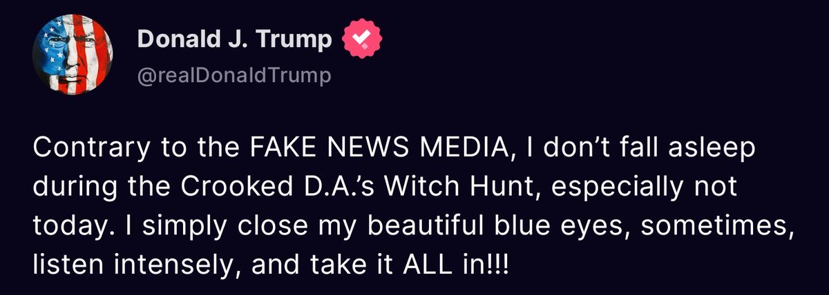 You’re sleeping and farting in court, Donald. We all know it, and we’re all laughing at you. 
#SleepyDon #FartingDon