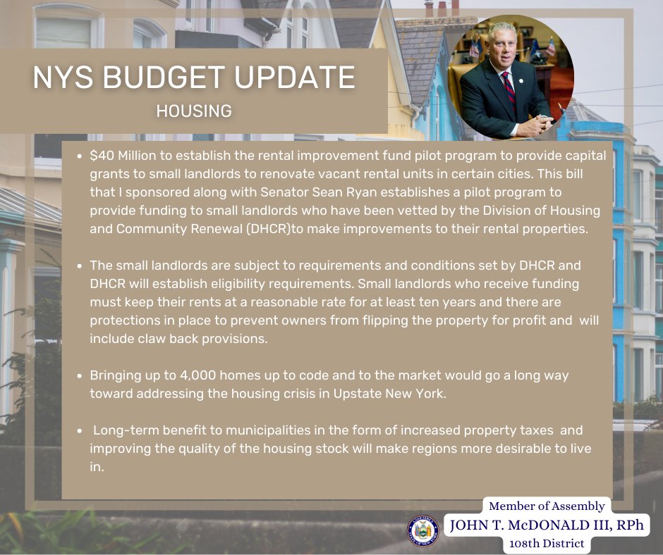 John T. McDonald III - Member of NYS Assembly on X: “It is great