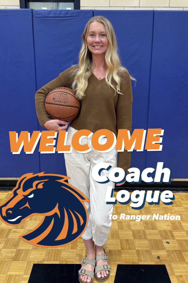 Excited to announce our very own Hannah Logue as our new head girls' basketball coach! Can't wait to see our Lady Rangers rock it this season! #RangerWay