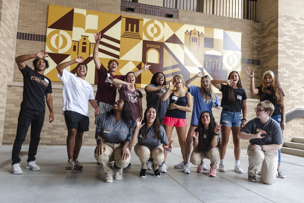 We're so excited to have #TXST28 as part of the Bobcat family! And now it's time to register for New Student Orientation. Learn your way around #TXST, connect with others, get info about resources, and help with registering for classes. Sign up now: admissions.txst.edu/admitted-stude…