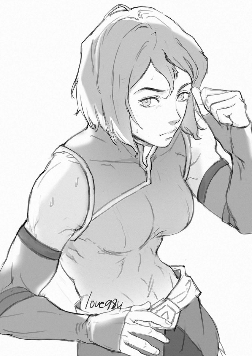 short hair korra is very special to me