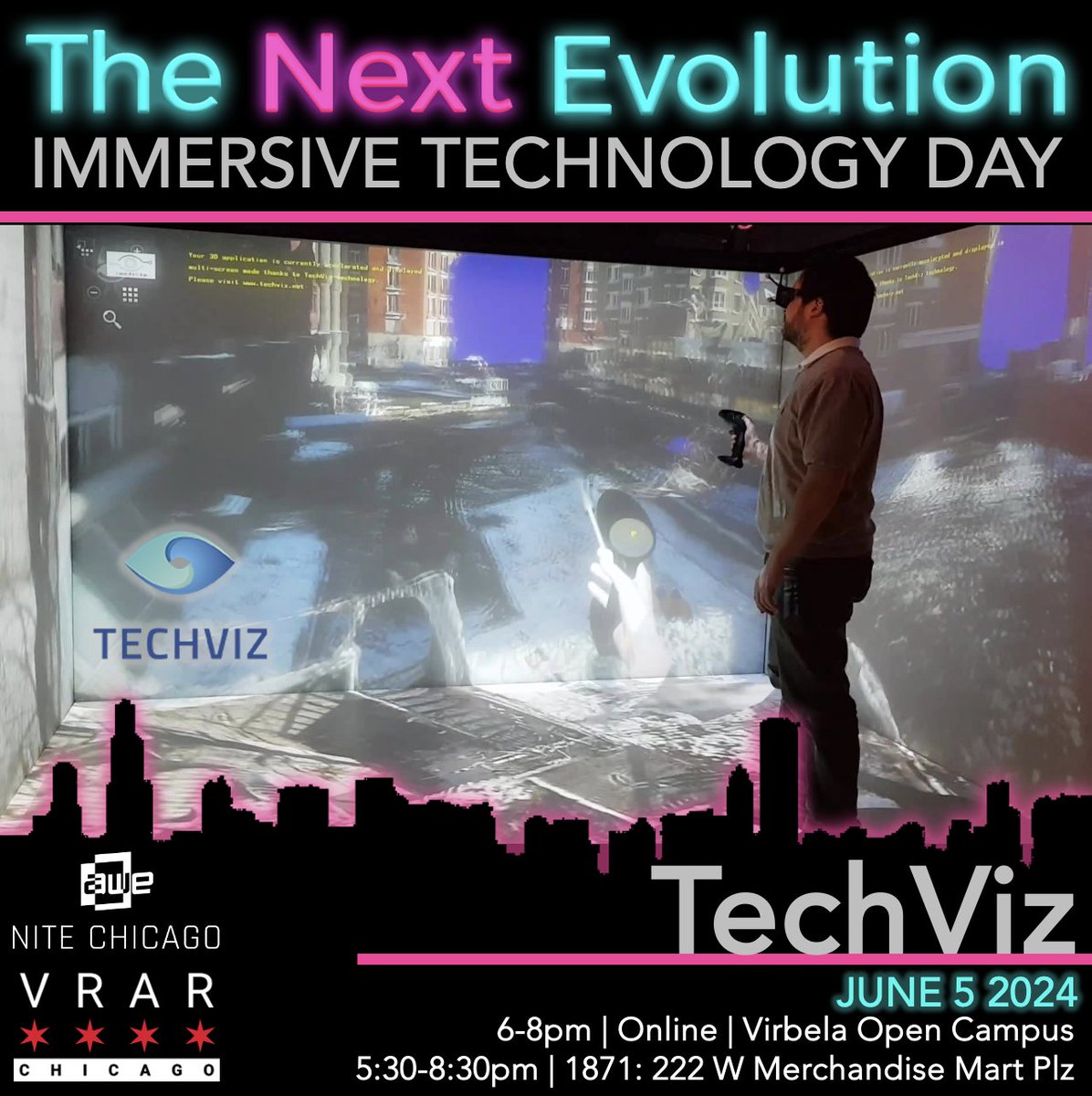 vrarchicago's tweet image. @techviz3d stands as a beacon of innovation. It empowers industries worldwide to validate designs, expedite time-to-market, &amp;amp; minimize errors. By leveraging #TechViz solutions, businesses experience heightened innovation capabilities, increased productivity, &amp;amp; sustainable growth.