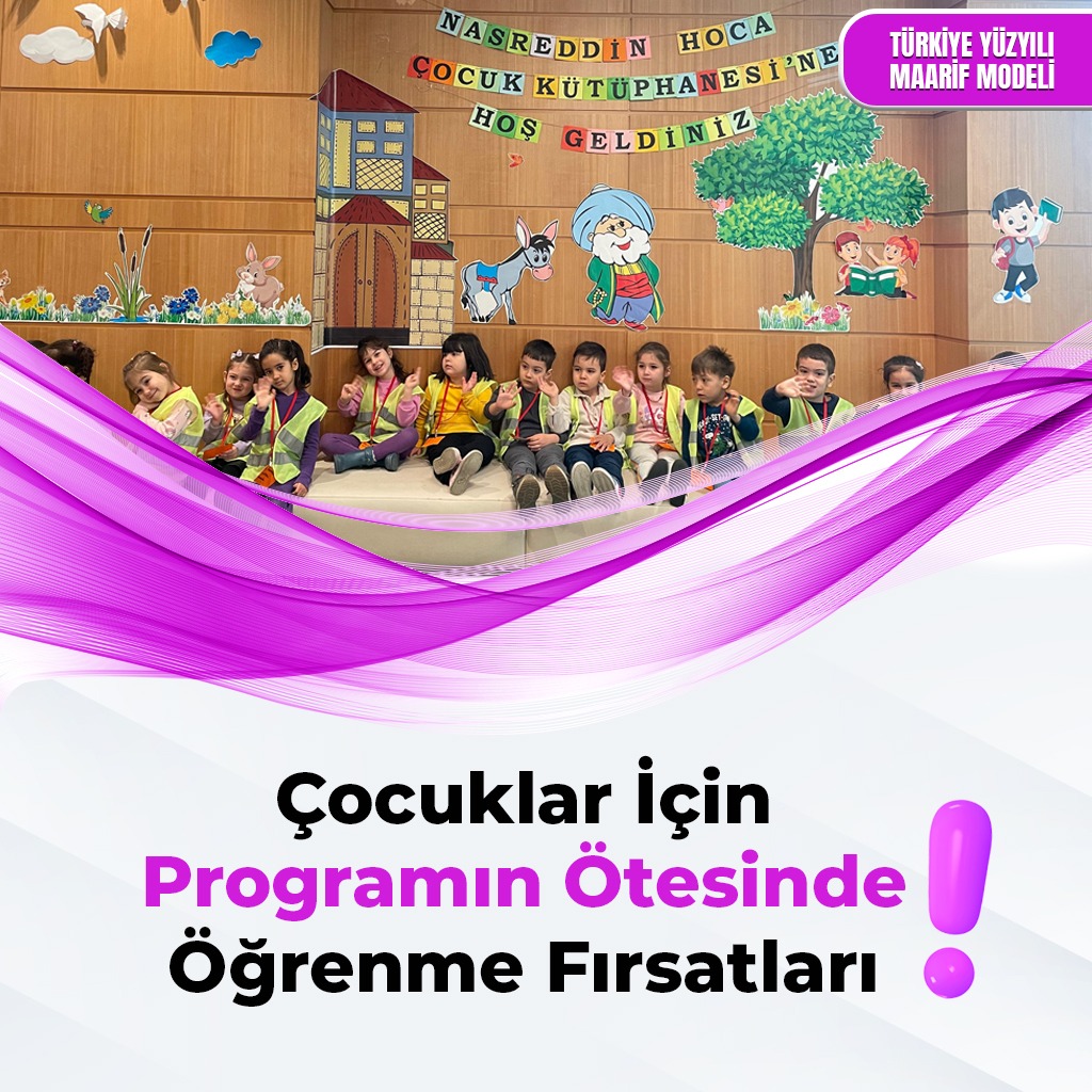 Öğrenme deneyimlerini çeşitlendirmek ve derinleştirmek amacıyla çocuklara çeşitli öğrenme fırsatları sunularak onların potansiyellerini artırmayı amaçlayan model geliştirildi. #KöklerdenGeleceğe @tcmeb @Yusuf__Tekin @ahpehlivan53 @fazilet_durmus