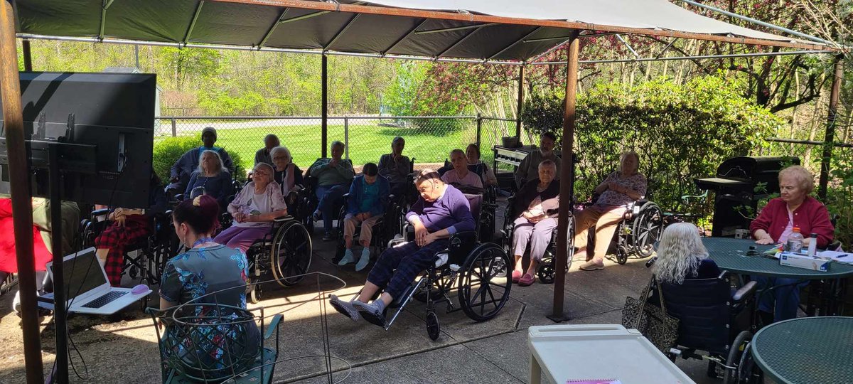 Enjoying this beautiful day with a fun game of wheel of fortune at Ulster! 🎡🍀

#TaconicHealthCare #LivingLegendsHealth #NursingHomes #WhellofFortune