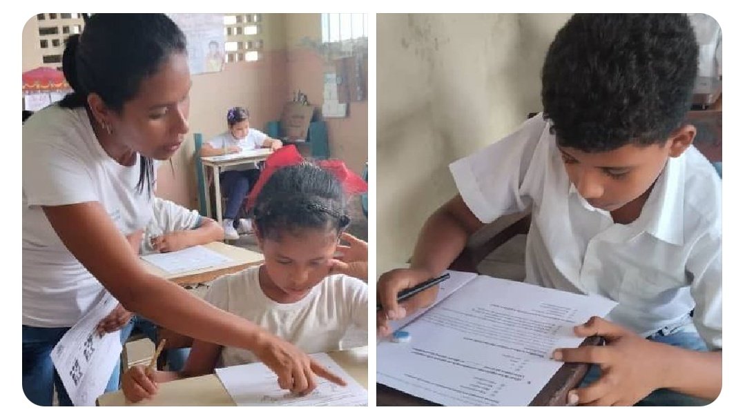 Estudiantes del estado Yaracuy, participan en la III Consulta Nacional de Logros de Aprendizajes. Los estudiantes pertenecen a 16 plantes Educativos, nacionales, estadales y privados de la entidad. #BidenLevantaLasSancionesYa @NicolasMaduro @_LaAvanzadora @MPPEDUCACION