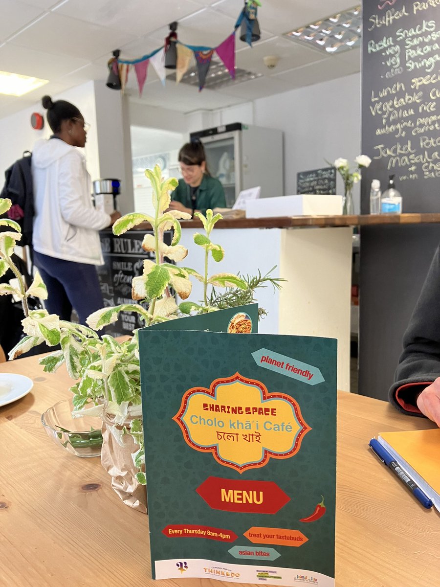 Wow! We welcomed over 200 peep at r new Sharing Space Cholo Kha ‘i cafe today. What a great start. Curry of the day £6, 3 Bengali Rasta snacks £1.50 n much more! Our new local Bengali chefs created a selection of fab n affordable planet friendly Asian bites. See u next Thurs!