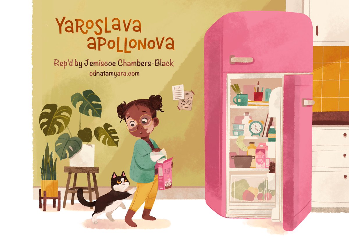 Hello #KidLitArtPostcard 
I'm Yara, a neurodivergent illustrator represented by fantastic <a href="/Jemiscoe/">Jem is OPEN to queries!</a> at <a href="/AndreaBrownLit/">Andrea Brown Lit</a> 
I'm available for PB, CB, nonfiction and covers. 🌿

odnatamyara.com
