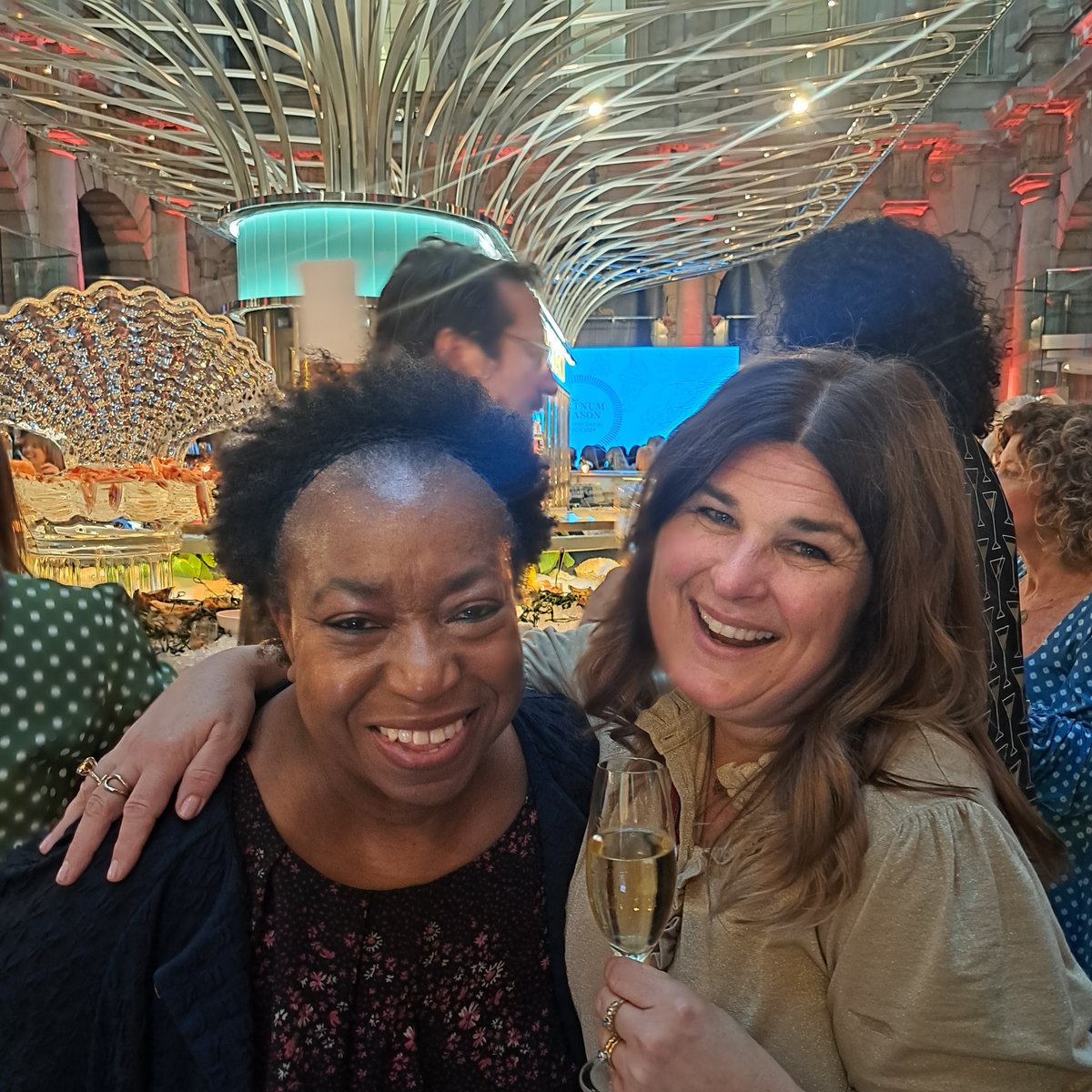 Plus the amazing @knackeredmutha Our co-founder is a big fan @SaturdayKitchen ##SaturdayKitchen Fun at @Fortnums ##FandMAwards
