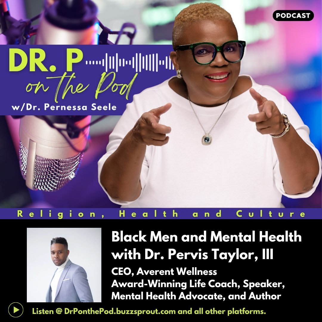 In observance of #MentalHealthMonth, tune into this in-depth discussion between Dr. P and psychologist Dr. @PervisTaylor, III regarding the mental health concerns of Black men. Listen here: loom.ly/y7OUXLs #blackhealth #mentalhealth #BlackMen