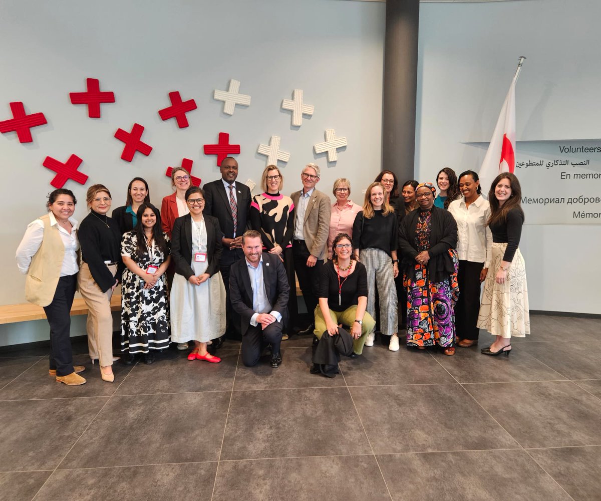 Privileged to be part of @ifrc Global Humanitarian Diplomacy team working to bring positive outcomes for millions affected by globally. We continue to shine a spotlight on the forgotten crises. The time to act is now!