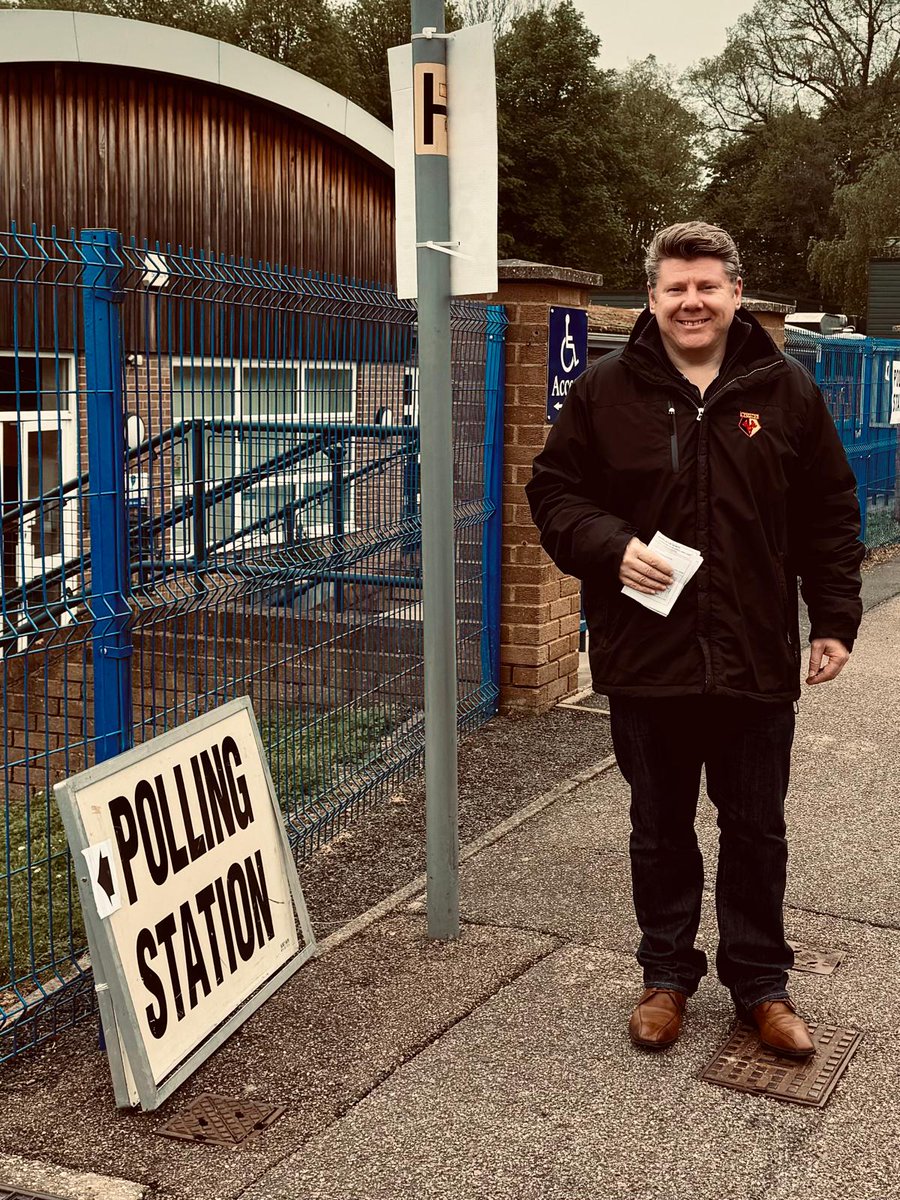 I have voted for my local @Conservatives Council candidate Stephen Woodard & PCC candidate Jonathan Ash-Edwards @JAshEdwards. If you haven’t voted yet I hope you will consider supporting our hard working candidates as they would make superb representatives. Polls close at 10pm.