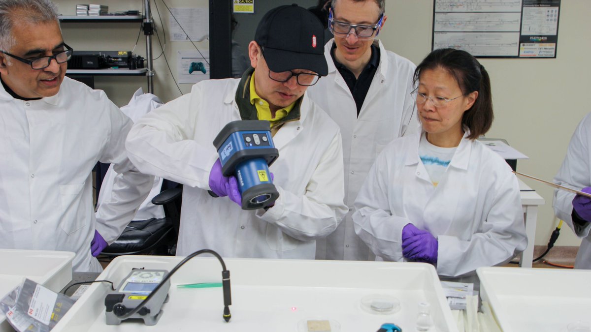 DRDC’s Shiliang Wang and @NRC_CNRC’s Li-Lin Tay were among a group of #NATO scientists who increased the sensitivity of handheld sensors for detecting chemical warfare agents by a thousand-fold!
cbc.devcom.army.mil/newspost/nato-… #1NATO75years