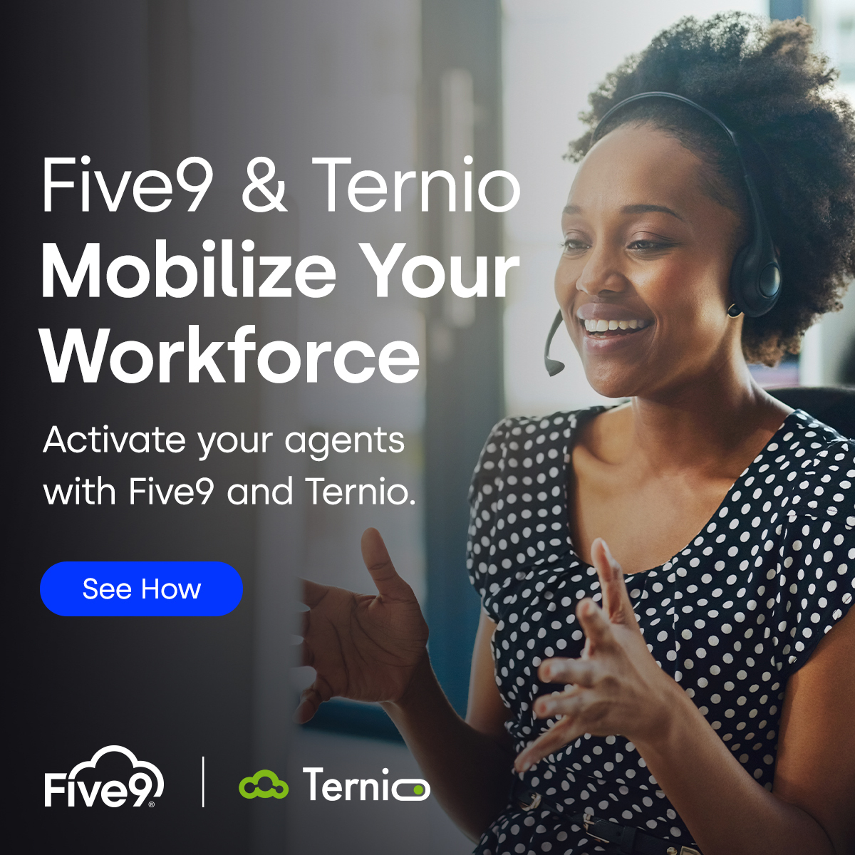 TernioF9, an all-in-one mobile app developed in collaboration with Five9, helps easily mobilize your global workforce for instant access to your contact center. Learn more about our partnership with #Ternio. #PartnerPowered #CX spr.ly/6017bFGnX