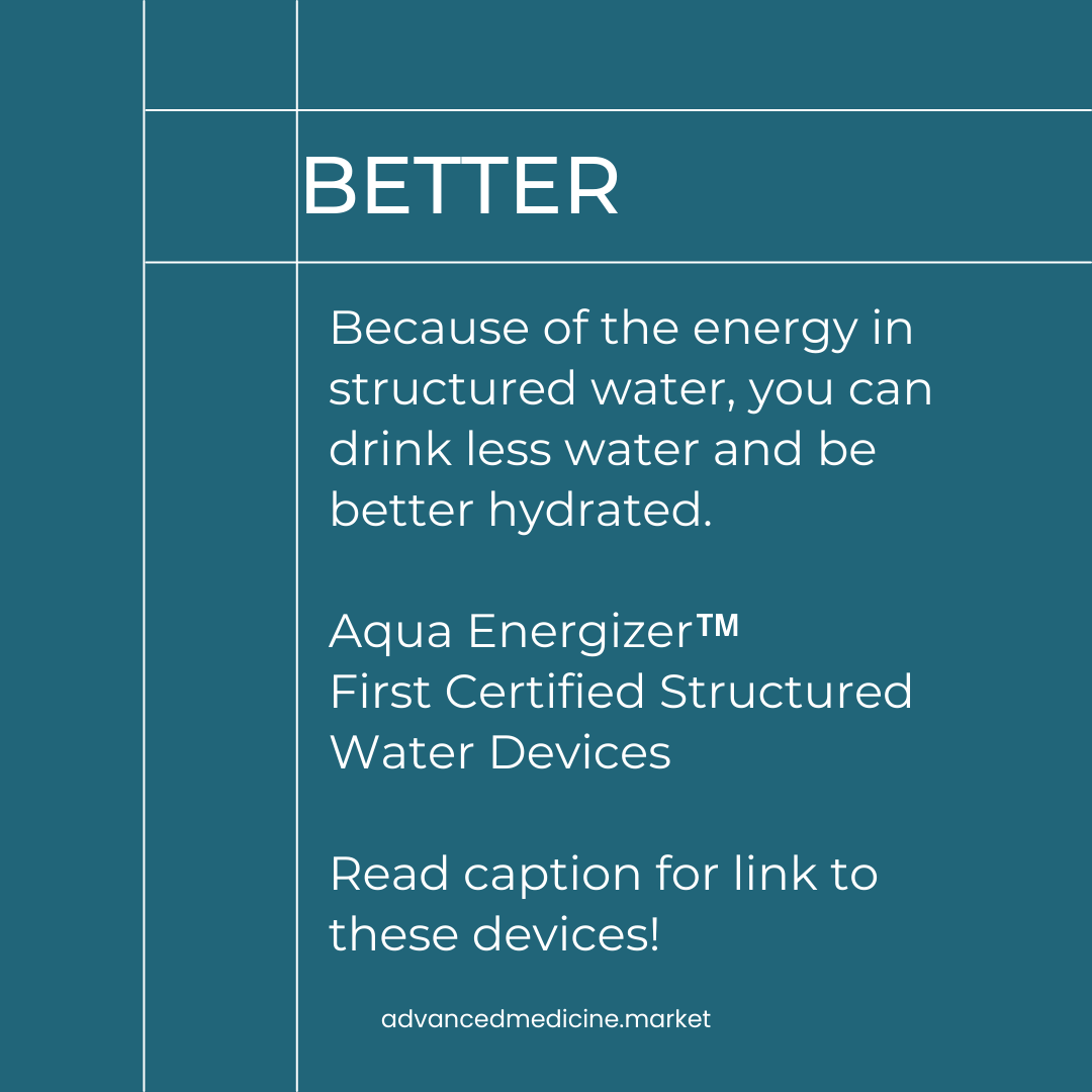 Were you aware of the Electrical Charge in Water and how this can affect it?
Share with us on the comments section! #energizedwater #betterwater #purewater #hydration #antioxidant #alkalinewater #advancedmedicinemarket