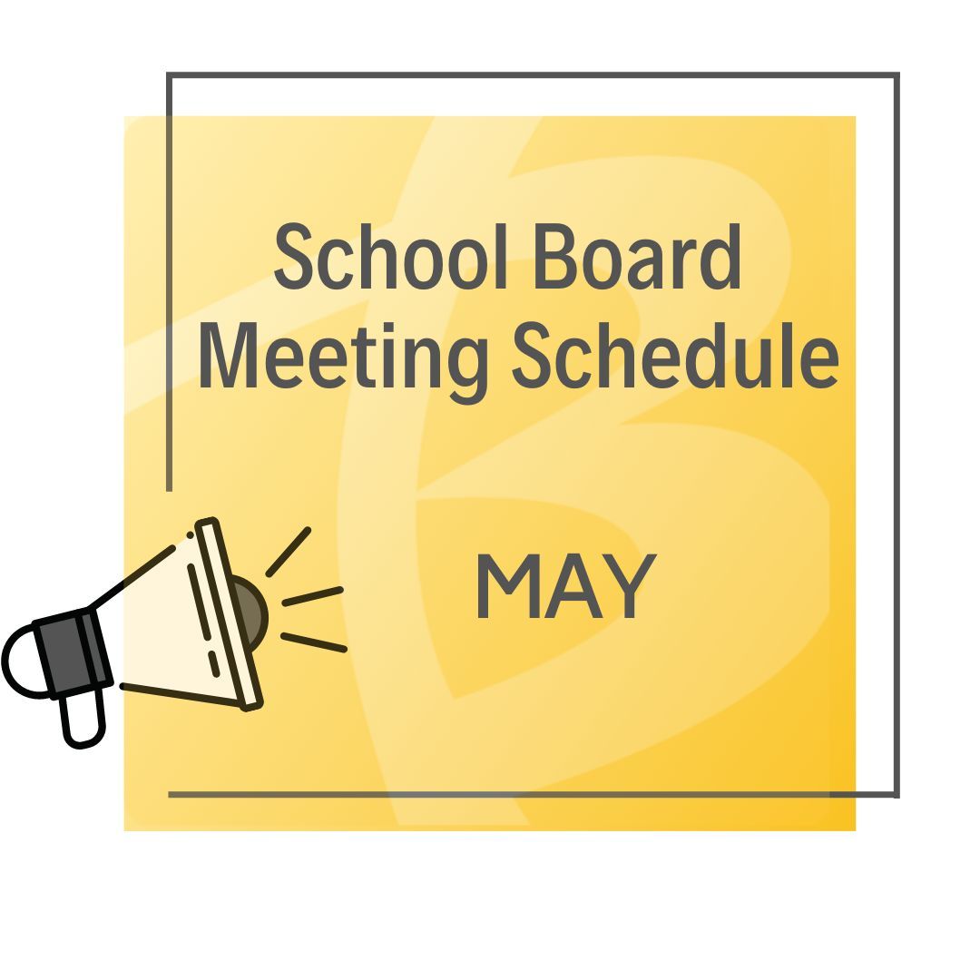 The Beaverton School Board will hold the following meetings during the month of May:

📌 Business Meeting - Tuesday, May 28, 7 p.m.

All meetings will be livestreamed on the district's YouTube channel: buff.ly/3xsoafO

#BelongBelieveAchieve