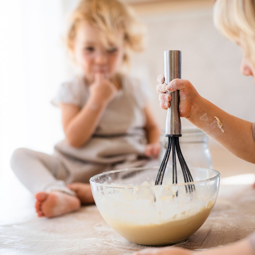 🍽️ Cooking with kids can be messy but so much fun! What's your toddler's favorite recipe to make with you? Share your kitchen adventures and inspire other parents! 🥄 #KidFriendlyRecipes #ParentLife