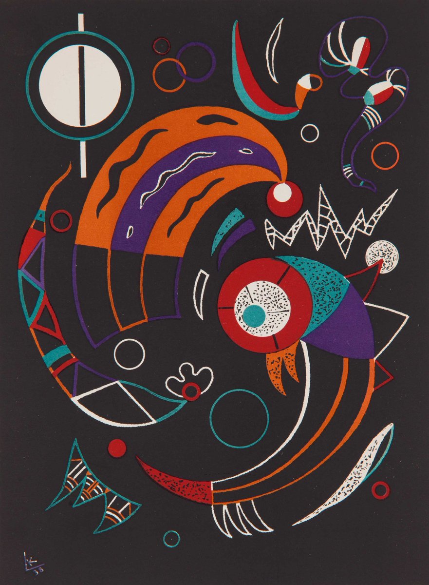 'Comets'. Wassily Kandinsky. 1938.
