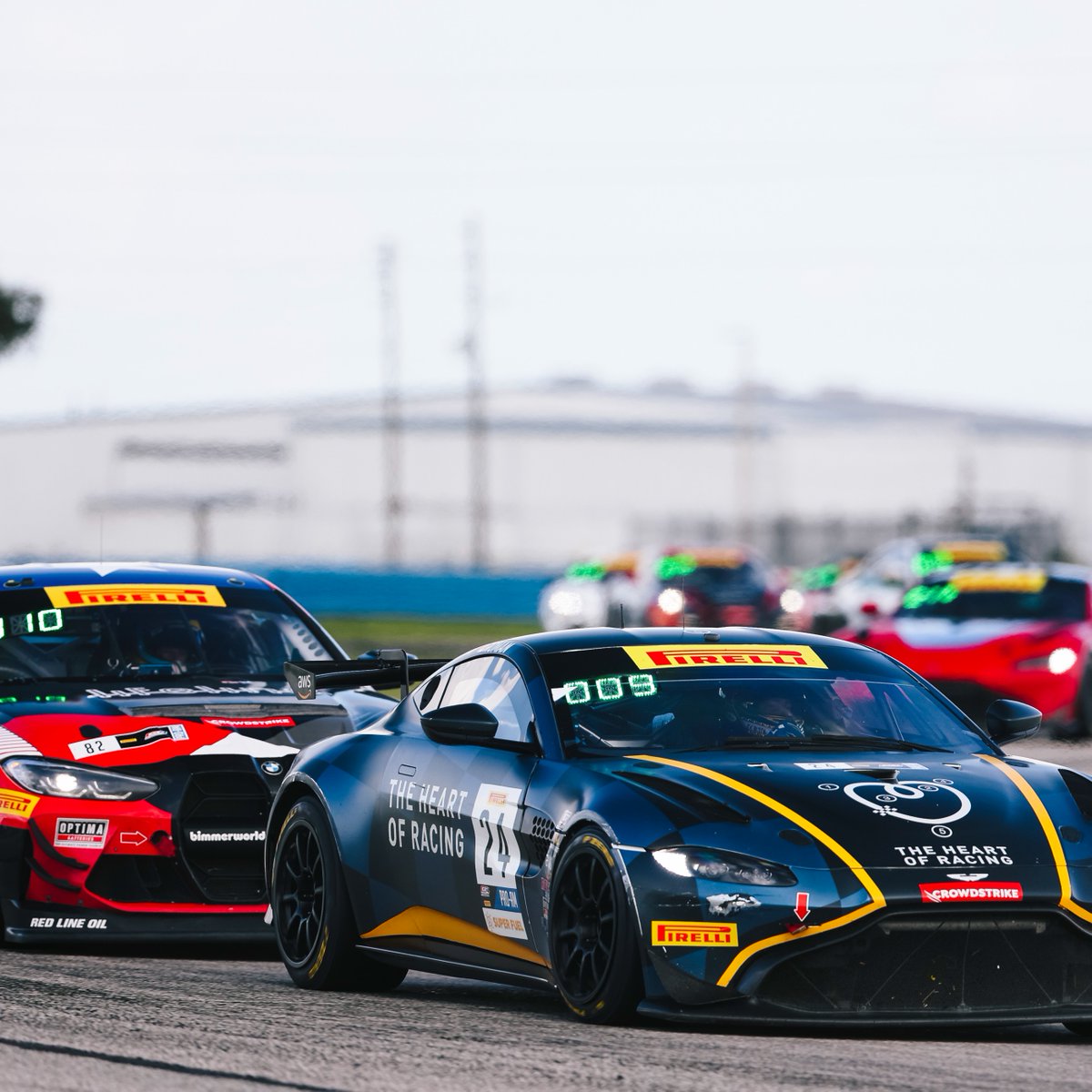 A look back at last year's SRO Sebring weekend 📸