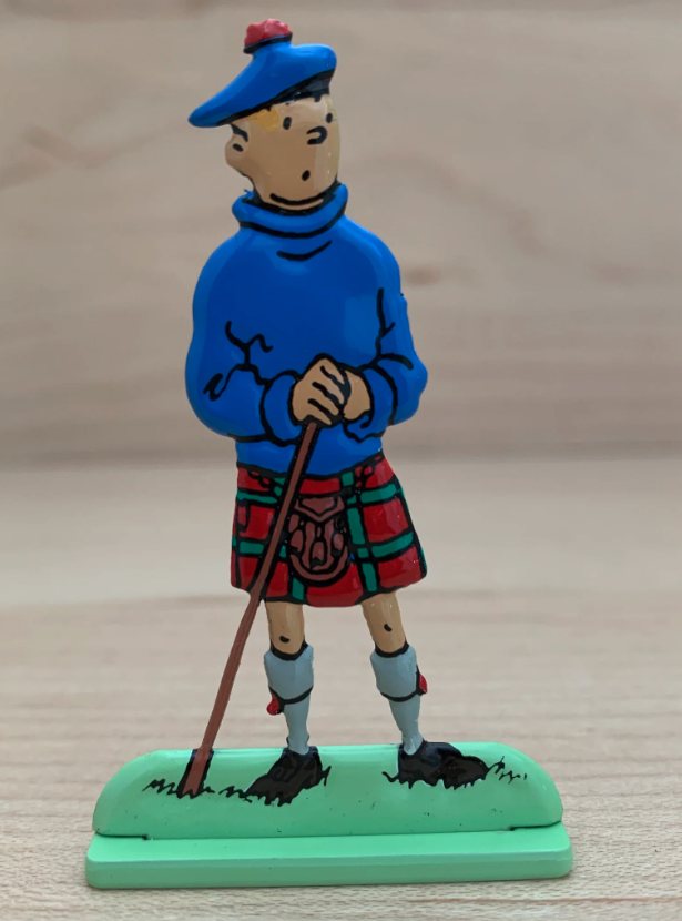 How does Tintin do in traditional Scottish garb? 🏰📯🍺🍀shorturl.at/dlCD7

#sausalitoferry #tintincomics #sausalito #tintin #tintinfan #theadventuresoftintin #hergé #Tintinimaginatio #theblackisland #metalrelieffigure #tintinfigure #scotland #kilt #ootd #outfitoftheday