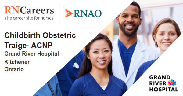 A new job just posted on RNCareers.ca Grand River Hospital: Childbirth Obstetric Traige- ACNP ow.ly/3Vjt105rxSy #NursingJob #RNcareers