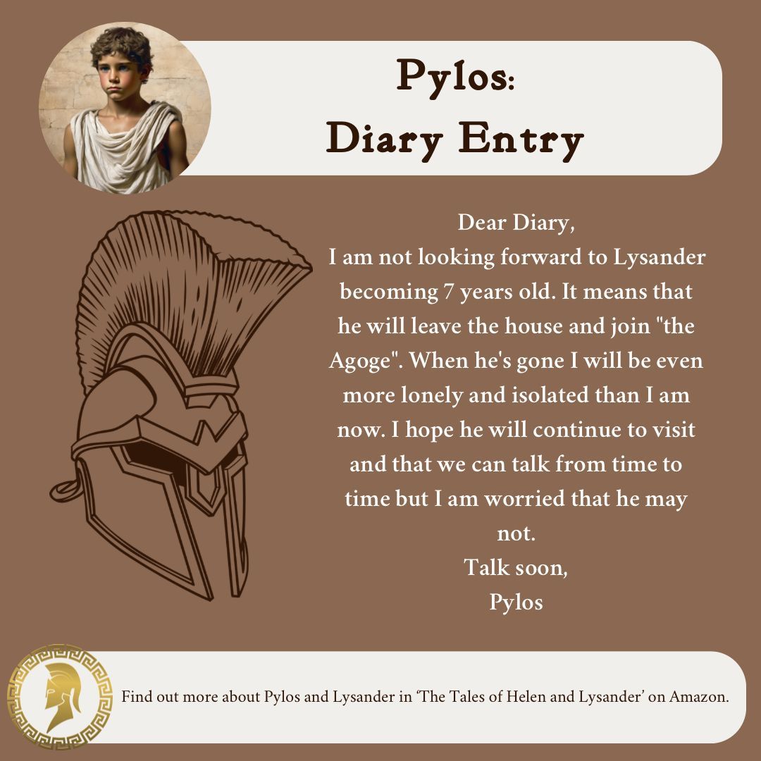Hi. Pylos here and I’ve got a secret to share. So, we Messinians aren’t supposed to make friends, but I kind of think of Lysander as a friend. But please don’t spread it around, it could get me in so much trouble!
#historicalfiction #adventure #agoge #booklaunch #messenian #book