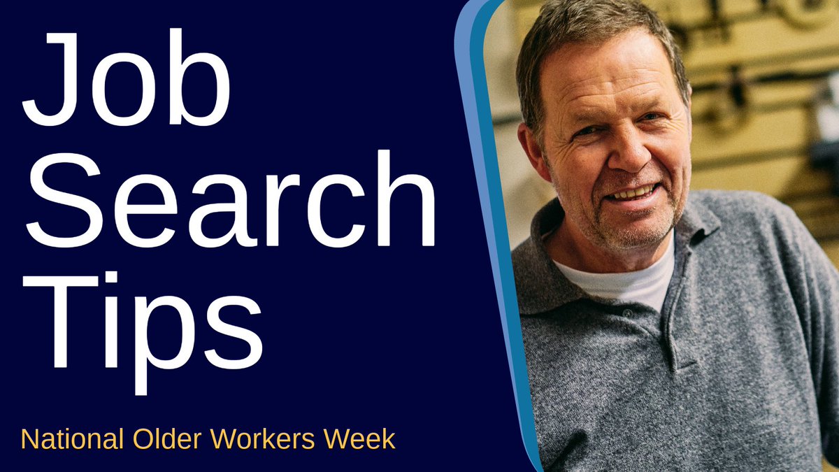 Age UK offer helpful advice to older job seekers on finding a suitable role, whatever your situation

See: ow.ly/PYTK50Q8IJW.

#NationalOlderWorkersWeek #AgeDiversity @Age_UK