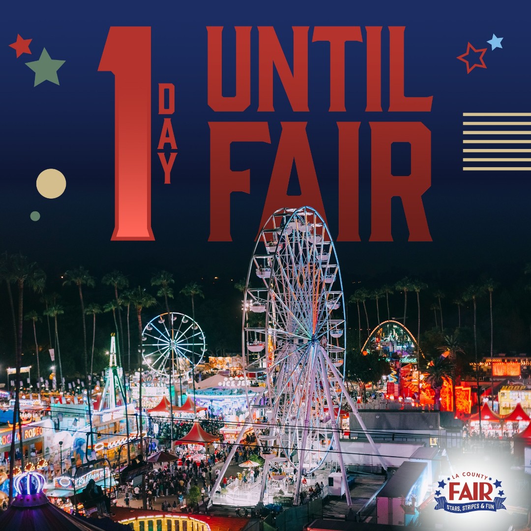 🎡 Get ready for thrill-filled days and nights at the LA County Fair as @rcsfun returns with 70+ rides, carnival games, and food concessions! 🎠

Buy Carnival Tickets 👉 ow.ly/oGNG50Rv3qo 
 
#LACountyFair #LACF2024 #StarsStripesFun