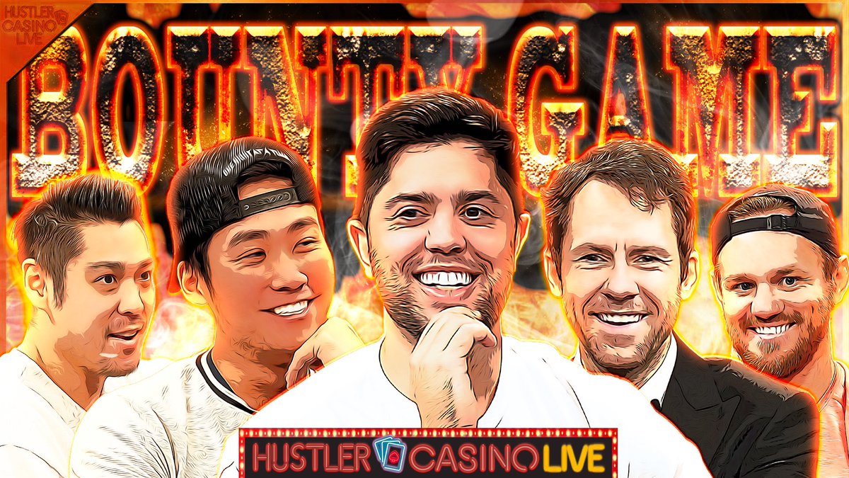 TONIGHT!! THE BOUNTY GAME!! @rampagepoker @junglemandan @ActionDanPoker @LexOpoker1 Mariano @dylanflashner Patrick Ted Blinds are $25/50 — match the biggest stack Commentary by @RaverPoker Watch it here: youtube.com/live/kgpKuYVjY…