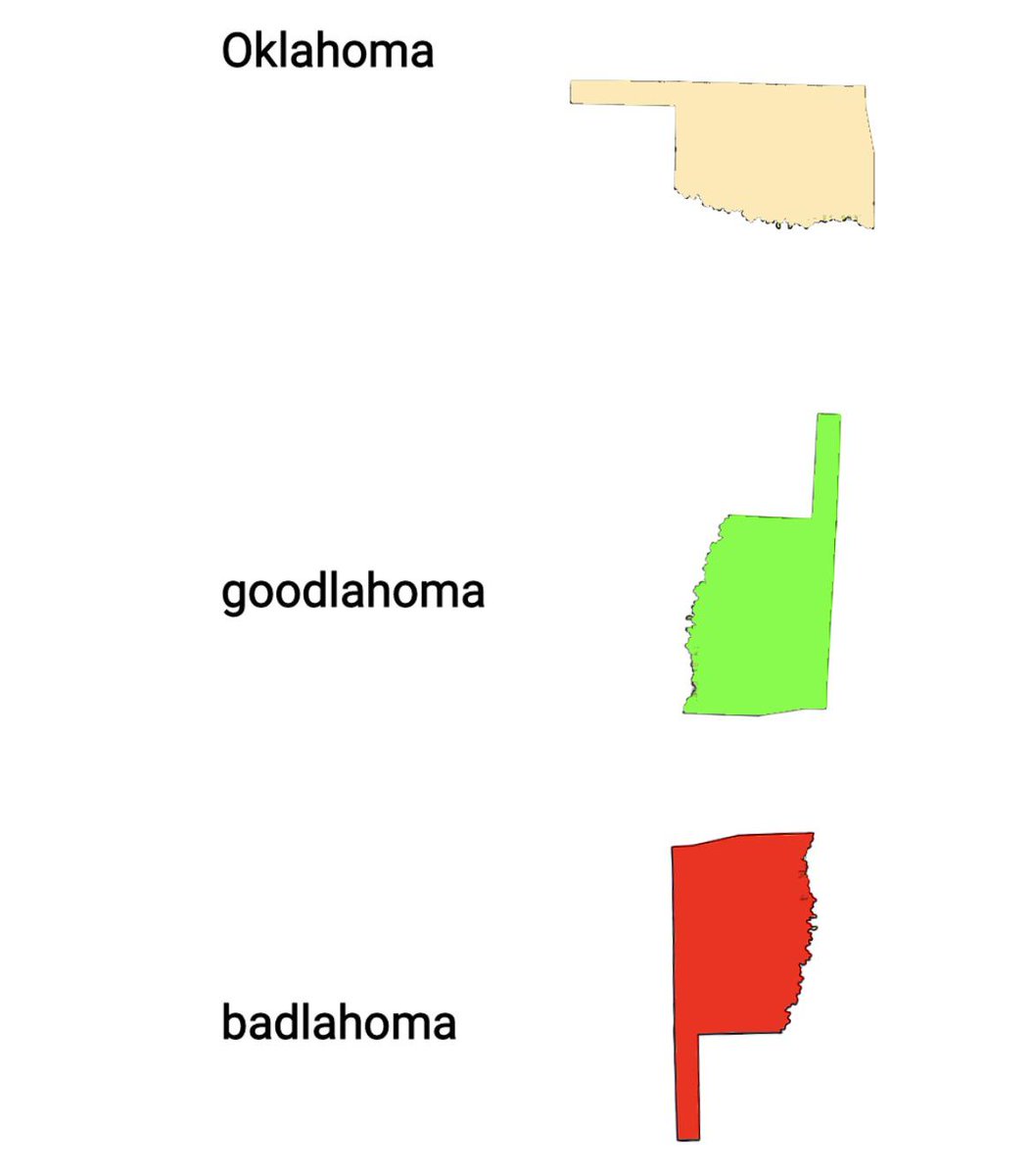 Oklahoma if it was used to express feelings
