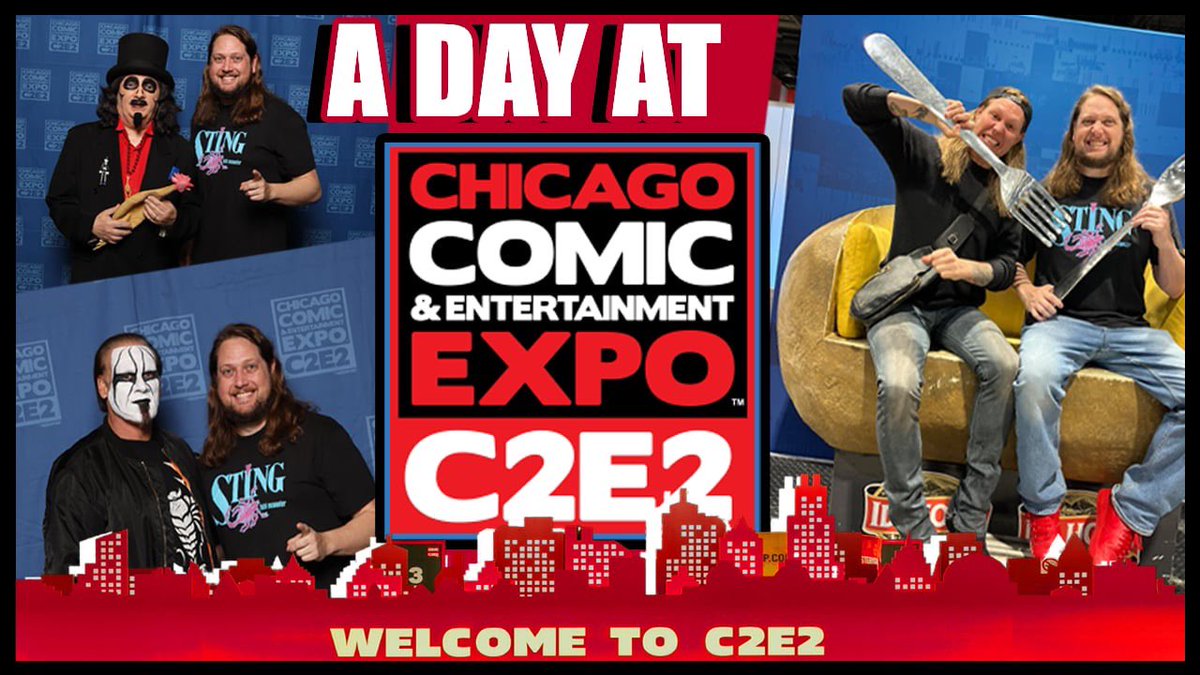 C2E2 2024! The Sights and Sounds of the Chicago Comic & Entertainment Expo! youtu.be/xU0Ek4Pf-Ng?si… #c2e2 #chicago #toyhunter #toyhunt #aew #sting #svengoolie #actionfigures #scratchthatfigureitch #toystagram #toys #toy #toyhunting #comics #actionfigure