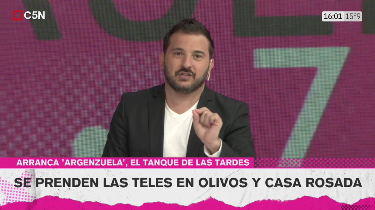 🔥 AHORA | Ya empezó #Argenzuela 📲 Hasta las 18 hs. por @C5N y en bit.ly/C5NENVIVO24HS