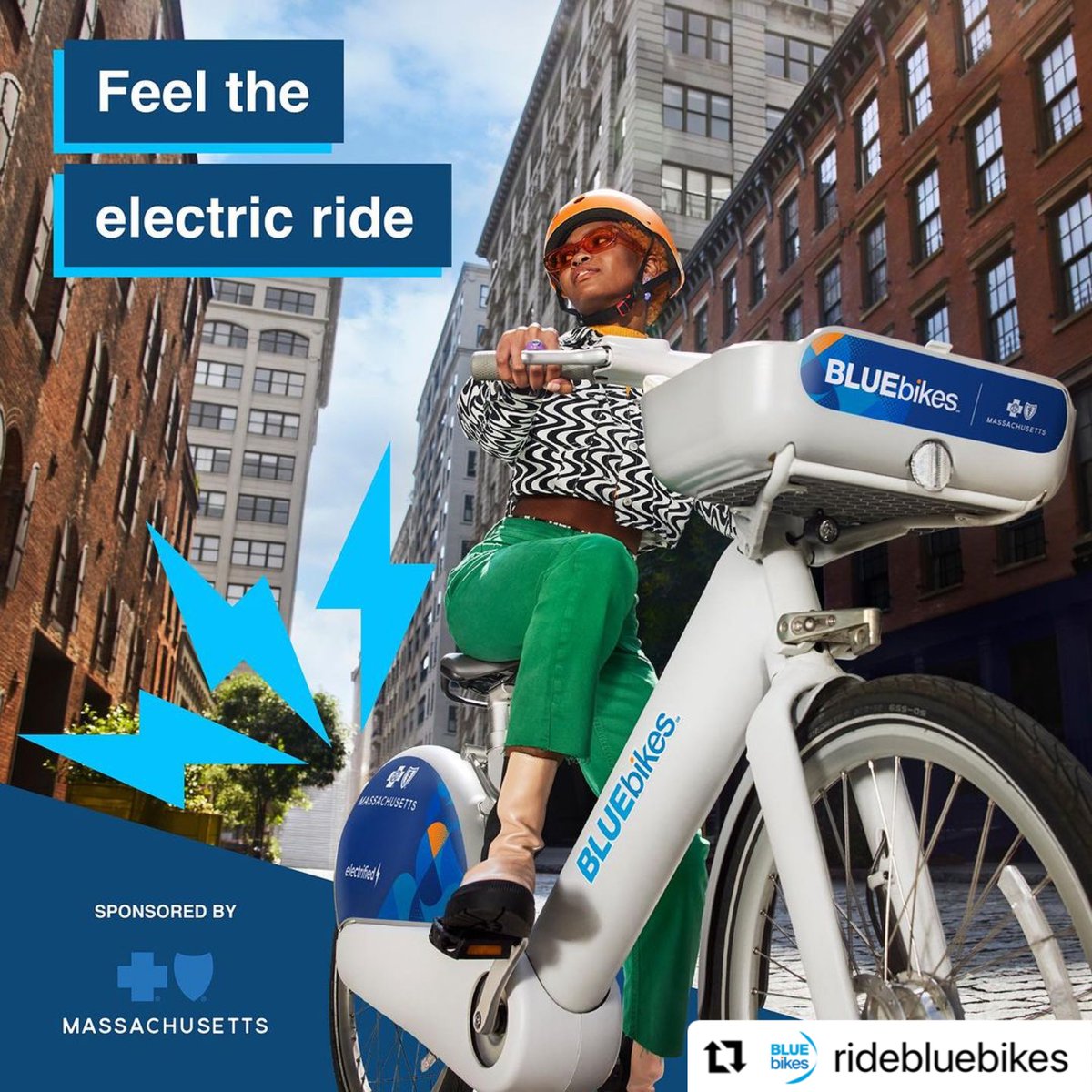 Join us in celebrating #NationalBikeMonth!Did you know that opting for a bike instead of a car can significantly reduce your carbon footprint? Let's pedal towards a greener future with #SustainableTransportation options like @RideBluebikes and ebikes.