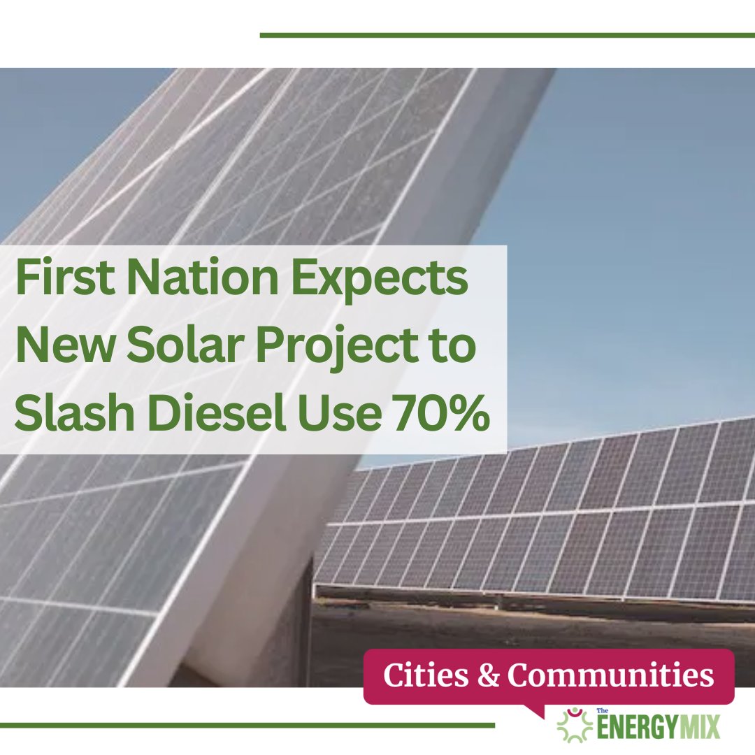 “The revenue that’s going to come from this project will ensure that we continue to build a healthy future for our children,” said Corrine Cahoose, #UlkatchoFirstNation elected councillor. #Solar #OffGrid Read here👉 loom.ly/S3gHphs