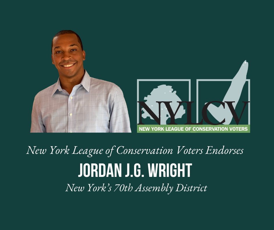 Thank you to the @nylcv for putting their trust in me as their chosen candidate for this district. The fight for a more sustainable future is one that I am proud to take up for us in #Harlem so that we can foster a healthy, equitable future. 

#wright4harlem #NYC #NYCvotes