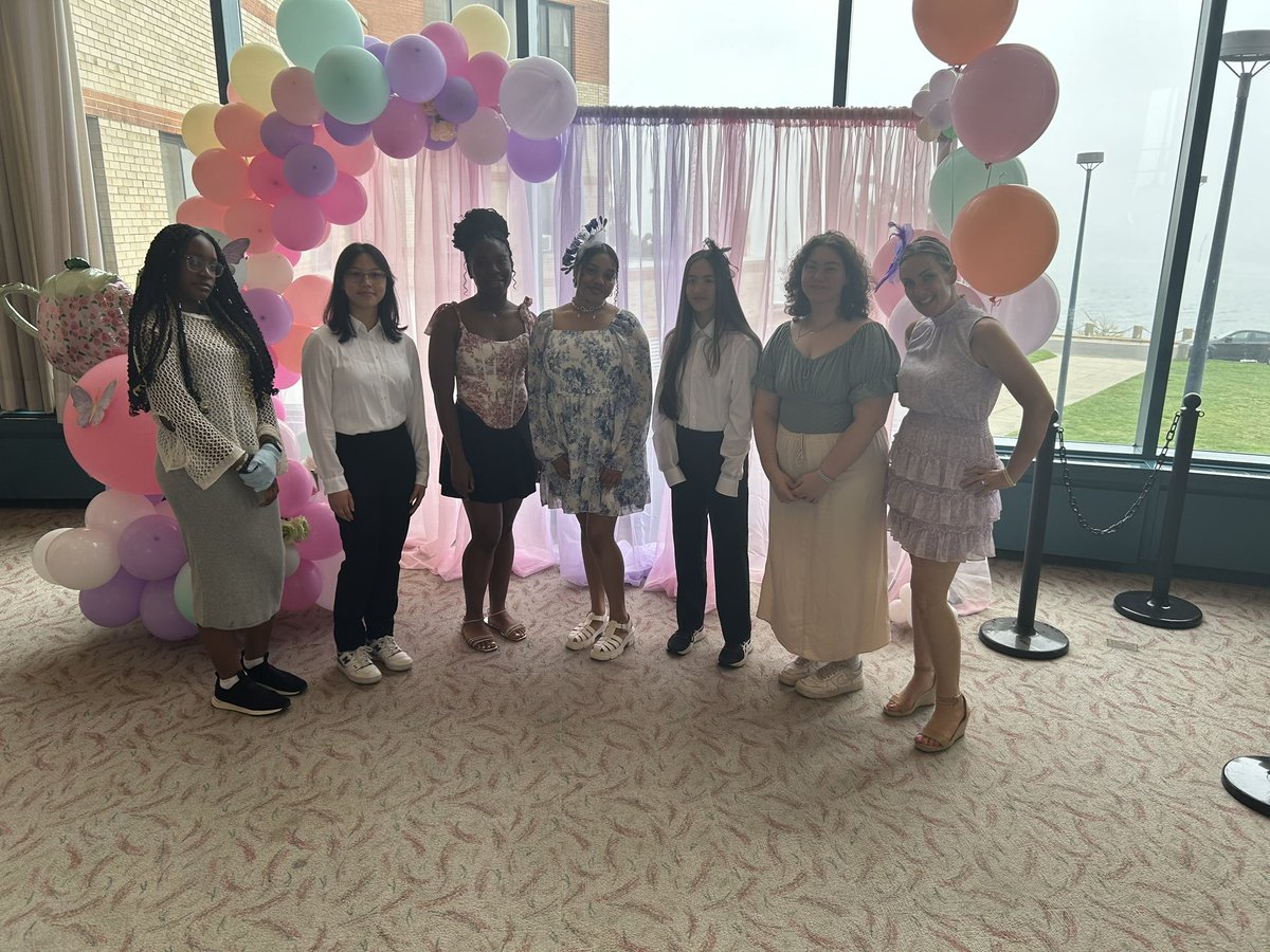 The members of the CSIHS My Sisters Keeper group indulged in a high tea party with the rest of the members of MSKSI. We had tea, deserts, and discussed the etiquette and history of high tea and why it is so special to people of distinction. #dragonpride🐉 #elevated31