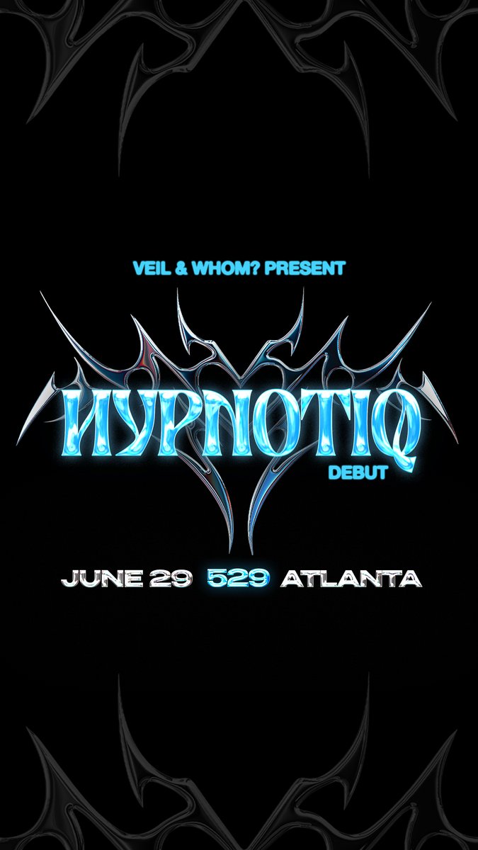 NEW ONE : Saturday June 29 at 529 VEIL & WHOM? present... HYPNOTIQ. Tickets on sale now! bigtickets.com/e/529/hypnotiq/ RIYL: Peekaboo, Black Carl!, EAZYBAKED, LYNY @whommusic_ @529_EAV @wtfisDEF