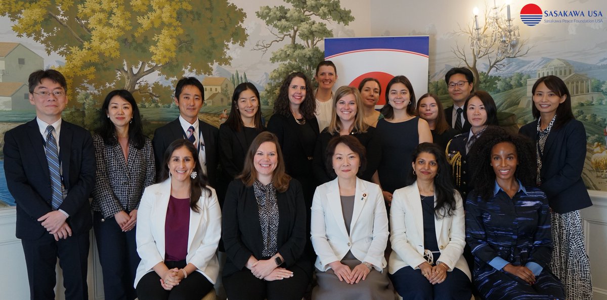 We had a fruitful discussion this morning with Hon. Miki Yamada, Chief Secretary for Japan's WPS Parliamentarians' Network and SWAN participants on Japan's strides in #WomenPeaceSecurity and on opportunities for 🇺🇸-🇯🇵 collaboration to further promote the WPS agenda.