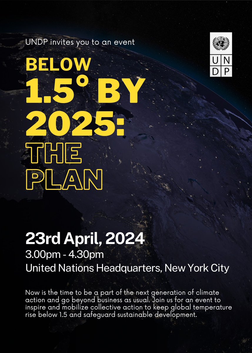 🌍✨ Team TAG at 'Below 1.5 by 2025: The Plan' Event ✨🌍 We're thrilled to share moments from an inspiring event hosted by the UNDP, aimed at catalyzing global efforts to keep our planet's temperature rise below 1.5° C. 🌱💪 #Below1Point5 #ClimateAction #UNDP