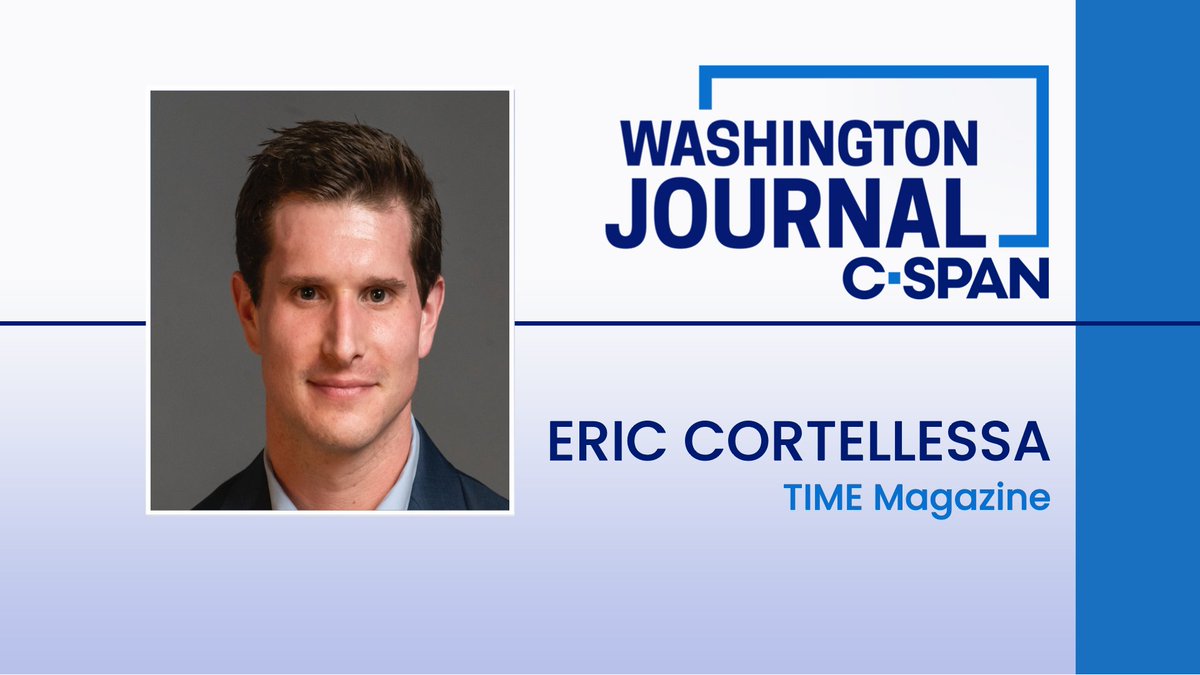 FRI| Time magazine staff writer Eric Cortellessa (@EricCortellessa) discusses his interview with former President Donald Trump about his vision for a potential second term in office. Watch live at 8:00am ET!