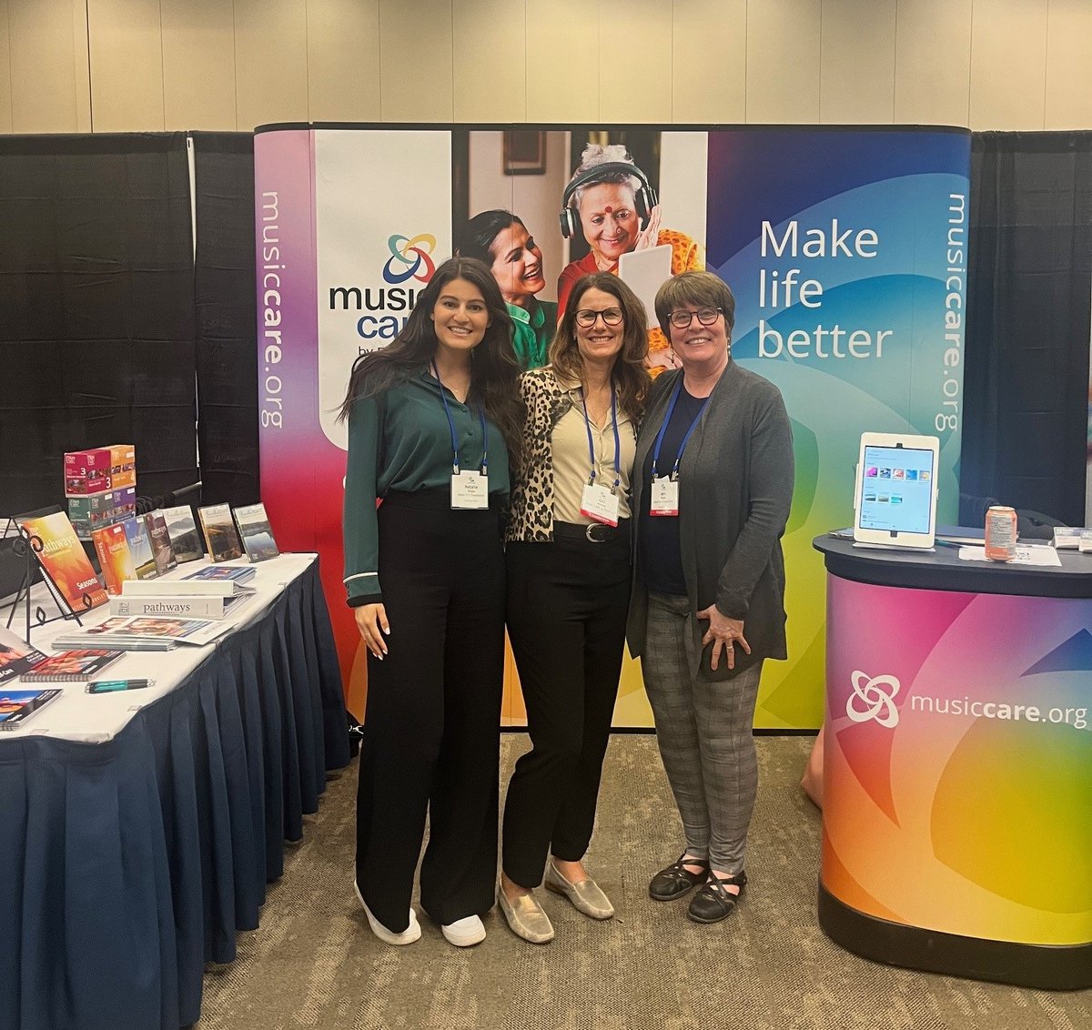 Join us at Walk With Me Conference in Ottawa for the next 2 days! Let's change the culture of aging in Canada together! Visit our booth to chat about how we all can contribute! #musiccarebyroom217 #walkwithme2024