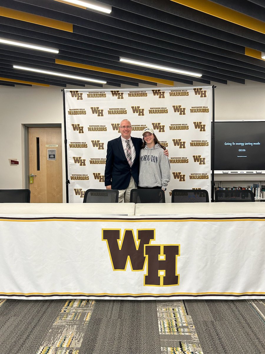sof_2024's tweet photo. Pictures from signing day! A HUGE thank you to everyone who helped me get to this position💙 @MoravianWBB @WHRHS_Athletics @peaksportsnj https://t.co/8t4zpYUCNQ