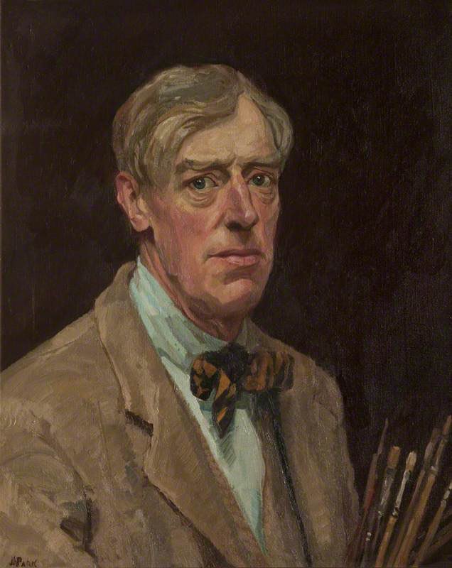 Portrait of the Artist, John Anthony Park, Oil on Canvas, 1935 (Harris Museum & Art Gallery). beyondbloomsbury.substack.com