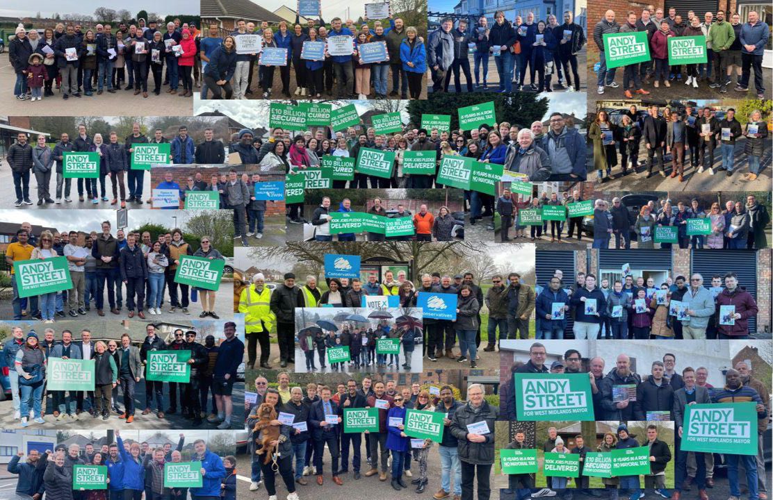 I would like to take the opportunity to thank all of the brilliant & dedicated activists who have braved the wind, rain and even hail to spread my ambitious plans to every corner of the WM these last few weeks 💚 It really means so much, thank you 👏🏻
