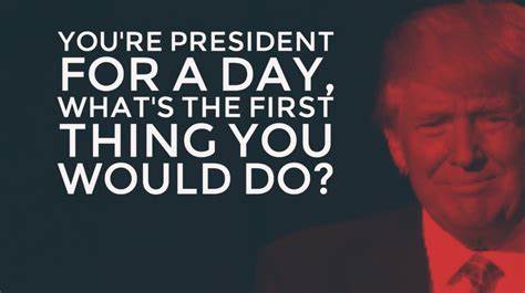 What's the first thing you would do? I'd fire Merrick Gardner and appoint someone to the DOJ who has the backbone to file charges of sedition against Trump and have him arrested!