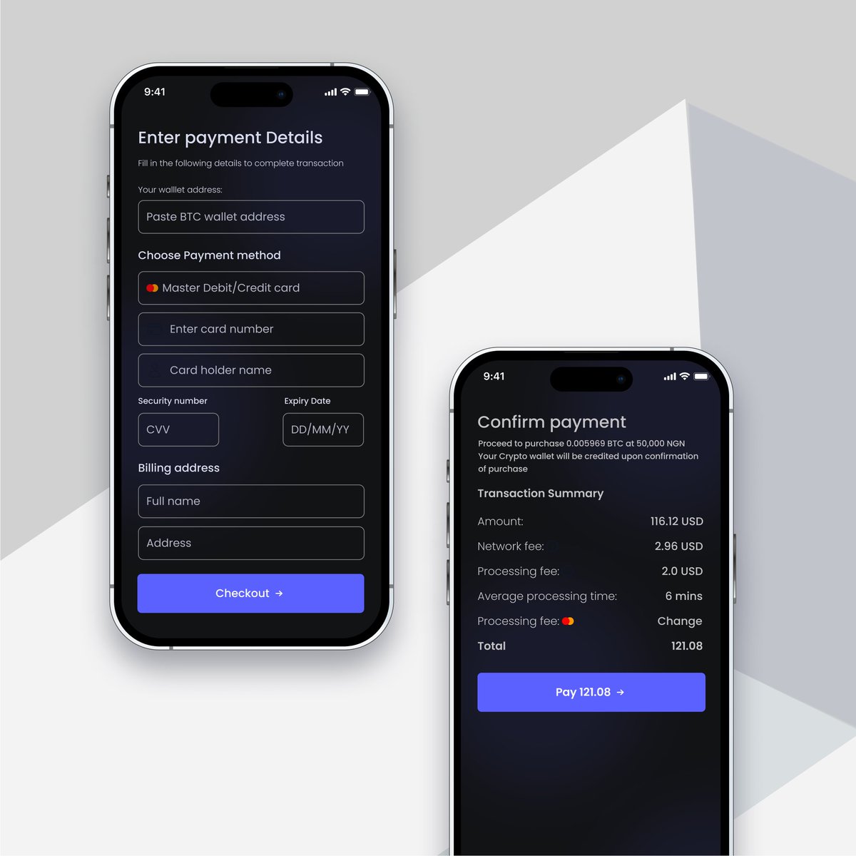 Its day 11 
Designed screens for an ON RAMP FLOW for a cryptocurrency mobile  application

#30daysofweb3design
#Web3 #design #techtwitter #defitwitter #web3twitter #exchange #fintech
#web3productdesigner #Defi #blockchaindaily 

@_qudo