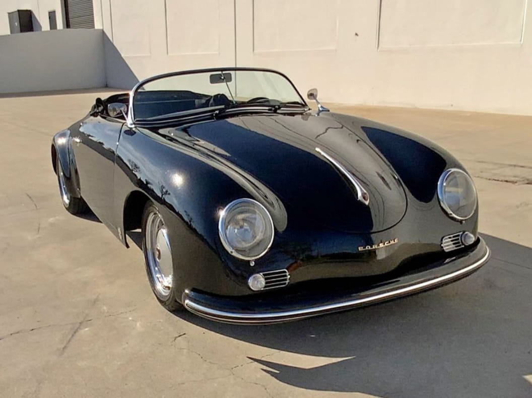 1970 Porsche Speedster 356 replica in black sports car that embodies German engineering at its finest. Engine shown. #porsche #cars #car #carphotography #carlifestyle #driver #driver #motoring #photo #photographer #photooftheday #photography #photochallenge #photographychallenge