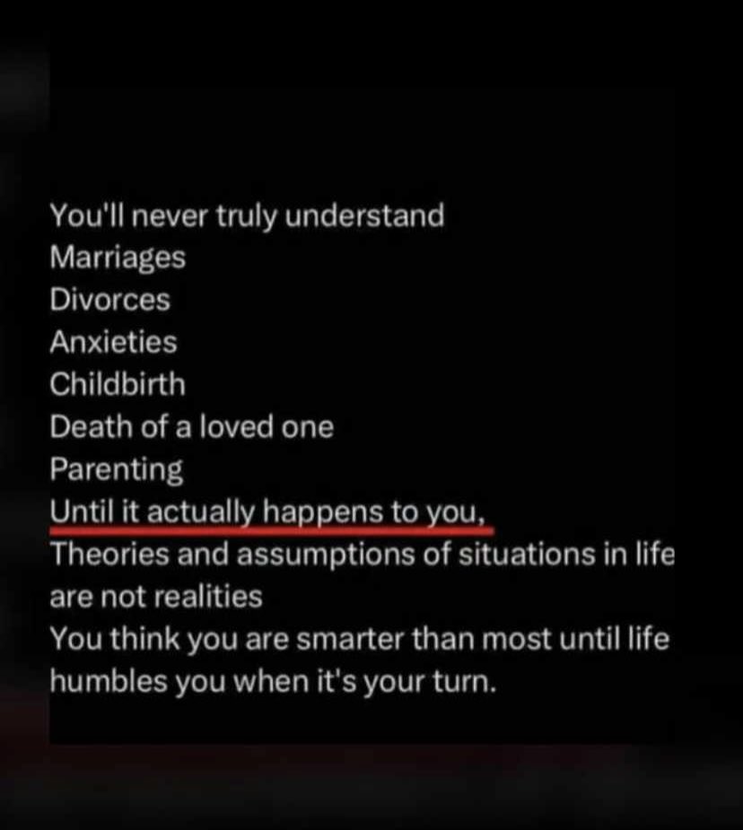 If you have been through just 3 out of this, you have been through Life. And if you are able to scale through, you are a winner! keep moving , God's gat you🙏