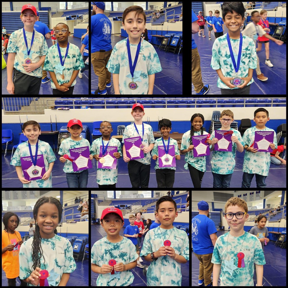 Watson MST was the only Garland ISD school to compete at the Mathematics Pentathlon tournament in Midlothian. There was a total of 200 participants, and four of our students came home with medals! Congratulations to our @Watson_Wildcats Pentathletes! ➕➗

#TheGISDEffect