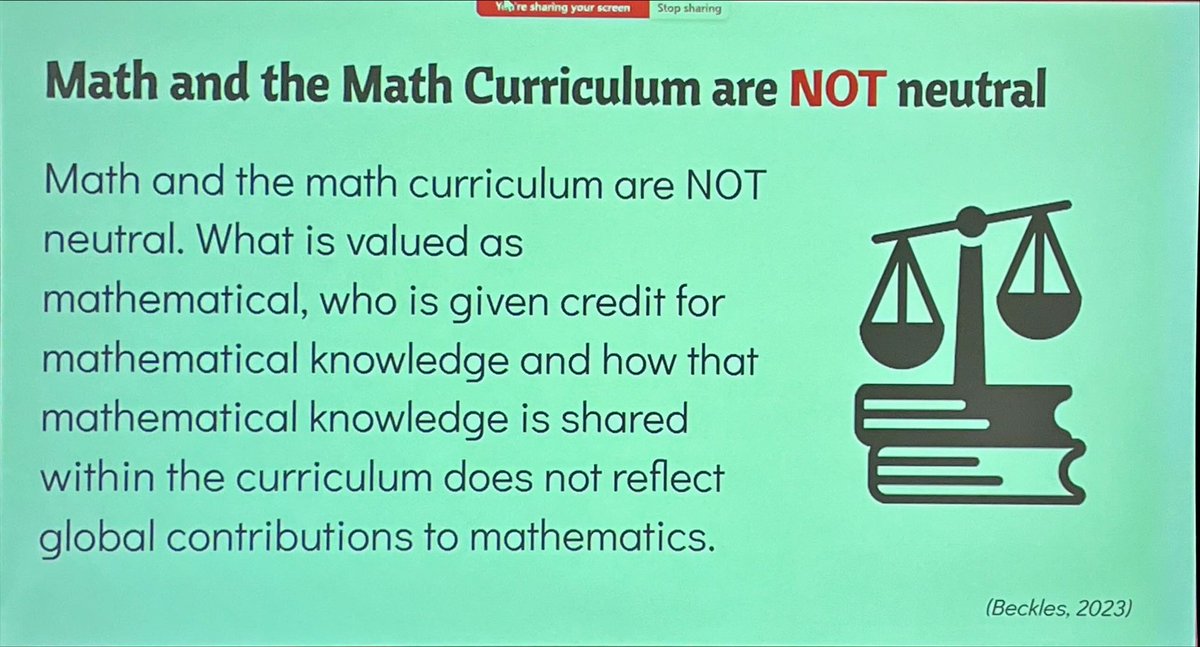 Neutrality in education is a myth. 
#Oame2024 #OntEd